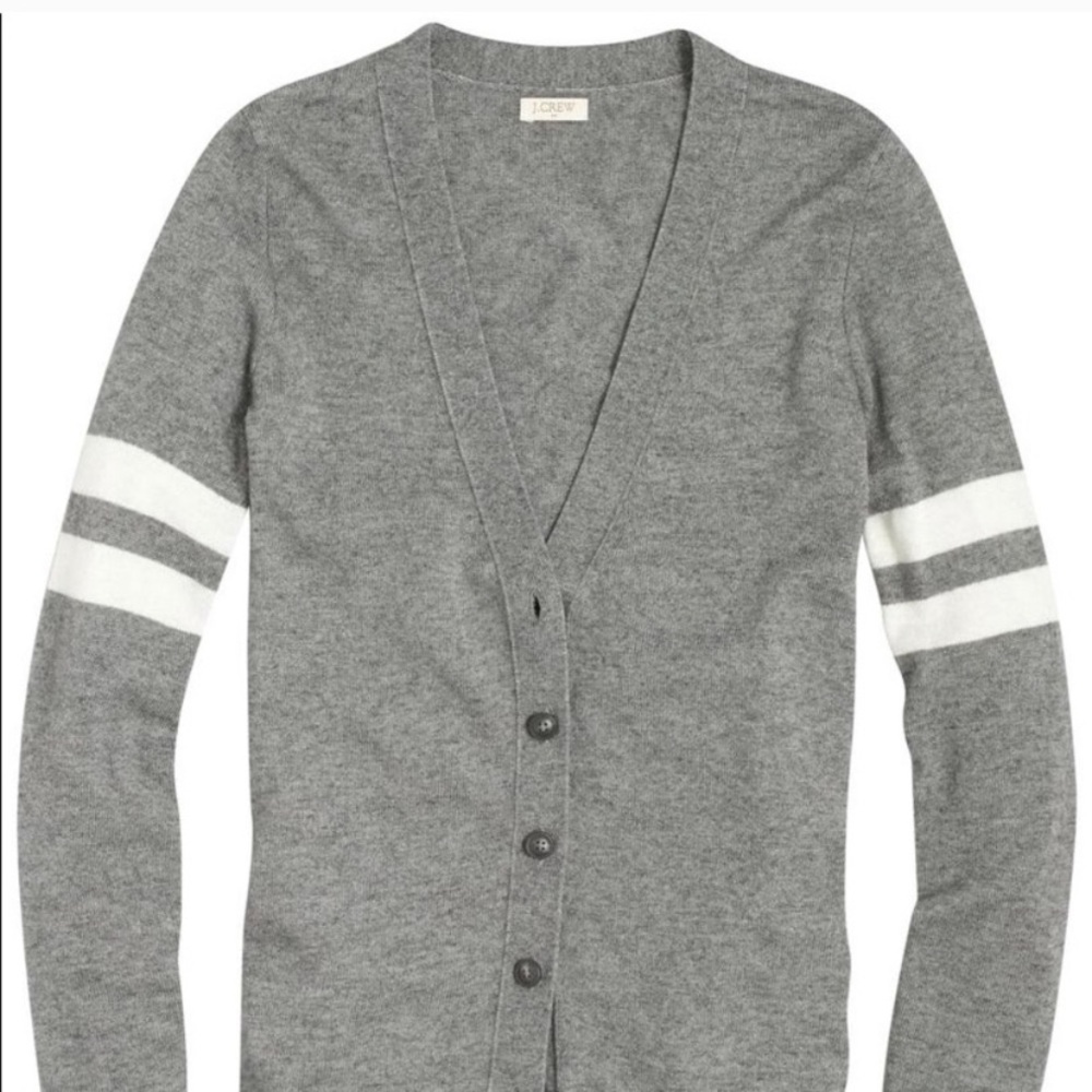 J Crew Varsity Cardigan